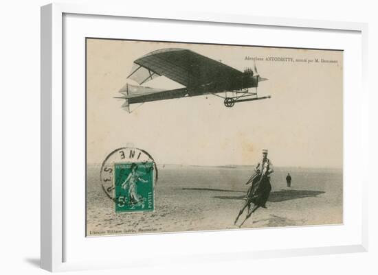 Aeroplane Antoinette Flown by M Demanest-null-Framed Photographic Print