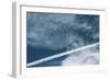 Aeroplane Contrail-Laurent Laveder-Framed Photographic Print