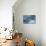 Aeroplane Contrail-Laurent Laveder-Mounted Photographic Print displayed on a wall