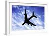 Aeroplane In Flight-Victor De Schwanberg-Framed Photographic Print