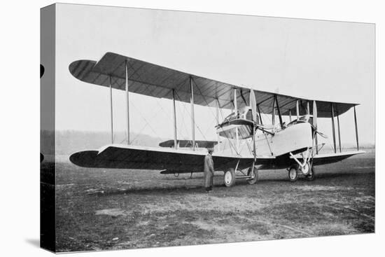Aeroplane in Which Alock and Brown Made the First Non-Stop Transatlantic Flight, 1919-null-Stretched Canvas