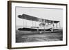 Aeroplane in Which Alock and Brown Made the First Non-Stop Transatlantic Flight, 1919-null-Framed Giclee Print