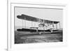 Aeroplane in Which Alock and Brown Made the First Non-Stop Transatlantic Flight, 1919-null-Framed Giclee Print