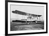 Aeroplane in Which Alock and Brown Made the First Non-Stop Transatlantic Flight, 1919-null-Framed Giclee Print