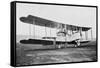 Aeroplane in Which Alock and Brown Made the First Non-Stop Transatlantic Flight, 1919-null-Framed Stretched Canvas