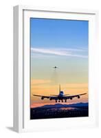 Aeroplane Landing, Canada-David Nunuk-Framed Photographic Print