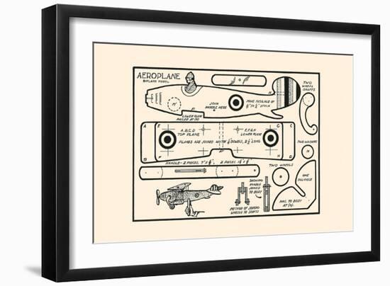 Aeroplane-Michael C. Dank-Framed Premium Giclee Print