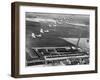 Aeroplanes Flying Above Stearman Aircraft Factory, 1941-null-Framed Premium Photographic Print