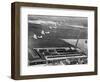 Aeroplanes Flying Above Stearman Aircraft Factory, 1941-null-Framed Photographic Print