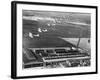 Aeroplanes Flying Above Stearman Aircraft Factory, 1941-null-Framed Photographic Print