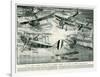 Aeroplanes of 1918-S.W. Clatworthy-Framed Art Print