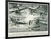 Aeroplanes of 1918-S.W. Clatworthy-Framed Art Print