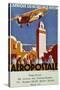 Aeropostale (Airmail), Air Links with North Africa, Billboard, France, 20th Century-null-Stretched Canvas