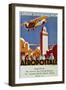 Aeropostale (Airmail), Air Links with North Africa, Billboard, France, 20th Century-null-Framed Giclee Print