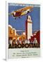 Aeropostale (Airmail), Air Links with North Africa, Billboard, France, 20th Century-null-Framed Giclee Print