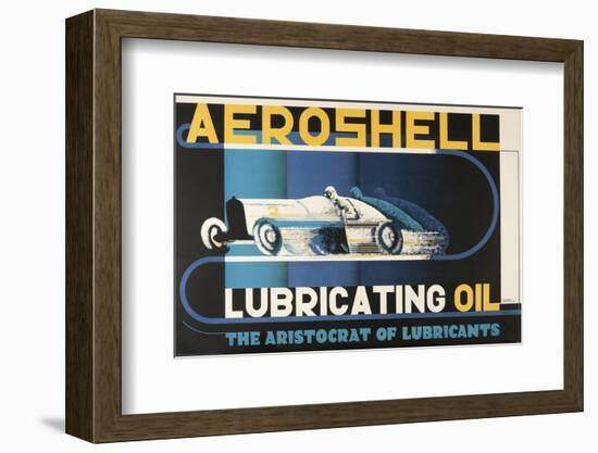 Aeroshell Lubricating Oil-null-Framed Art Print