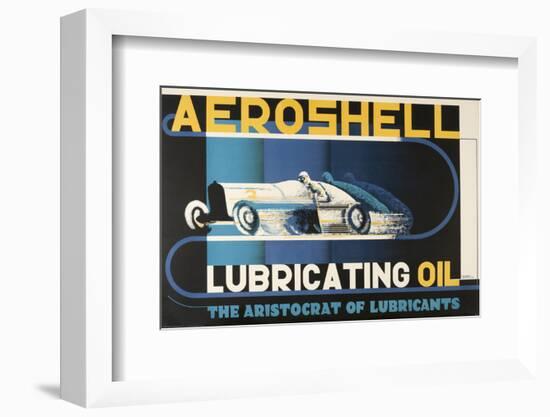 Aeroshell Lubricating Oil-null-Framed Art Print