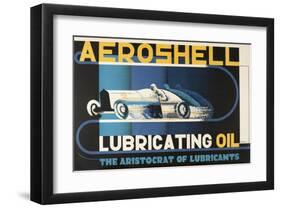 Aeroshell Lubricating Oil-null-Framed Art Print