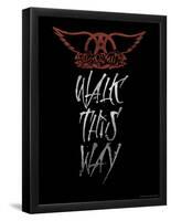 Aerosmith - Walk This Way-null-Framed Poster