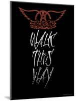 Aerosmith - Walk This Way-null-Mounted Poster