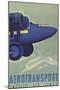 Aerotransport, Swedish Air Lines-null-Mounted Art Print