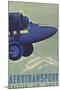 Aerotransport, Swedish Air Lines-null-Mounted Art Print