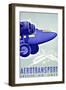 Aerotransport-Vintage Apple Collection-Framed Giclee Print