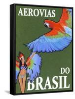 Aerovias do Brasil-Jean Pierre Got-Framed Stretched Canvas