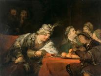 Haman and Ahasuerus at the Feast of Esther-Aert de Gelder-Giclee Print