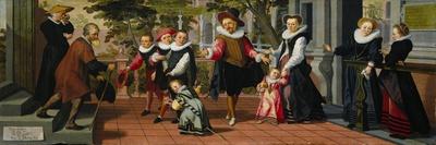 Rich Children, Poor Parents, 1599-Aert Pietersz.-Giclee Print