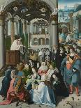 Raising of Lazarus-Aertgen Claesz van Leyden-Framed Premium Giclee Print