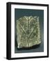 Aes Signatum Ingot Depicting a Dry Bough, Stamped Copper-null-Framed Giclee Print