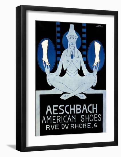 Aeschbach American Shoes-Hans Schoellhorn-Framed Art Print