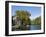 Aesculapius Temple, Lake in Villa Giulia Garden, Rome, Lazio, Italy, Europe-Tondini Nico-Framed Photographic Print