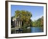 Aesculapius Temple, Lake in Villa Giulia Garden, Rome, Lazio, Italy, Europe-Tondini Nico-Framed Photographic Print