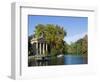 Aesculapius Temple, Lake in Villa Giulia Garden, Rome, Lazio, Italy, Europe-Tondini Nico-Framed Photographic Print