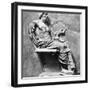 Aesculapius the Mythological Diety of Medicine and Healing-null-Framed Photographic Print
