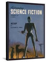 Aesop, a Rather Sad-Looking Robot-Alejandro-Stretched Canvas