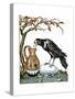 Aesop: Crow and Pitcher-Milo Winter-Stretched Canvas