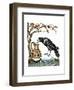 Aesop: Crow and Pitcher-Milo Winter-Framed Premium Giclee Print