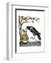 Aesop: Crow and Pitcher-Milo Winter-Framed Premium Giclee Print