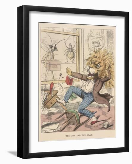 Aesop Fables-C.H. Bennett-Framed Giclee Print