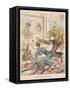 Aesop Fables-C.H. Bennett-Framed Stretched Canvas