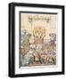 Aesop Fables-C.H. Bennett-Framed Giclee Print