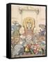 Aesop Fables-C.H. Bennett-Framed Stretched Canvas