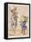 Aesop Fables-C.H. Bennett-Framed Stretched Canvas