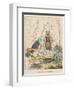 Aesop Fables-C.H. Bennett-Framed Giclee Print