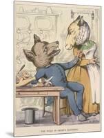 Aesop Fables-C.H. Bennett-Mounted Giclee Print