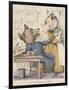 Aesop Fables-C.H. Bennett-Framed Giclee Print