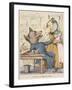 Aesop Fables-C.H. Bennett-Framed Giclee Print